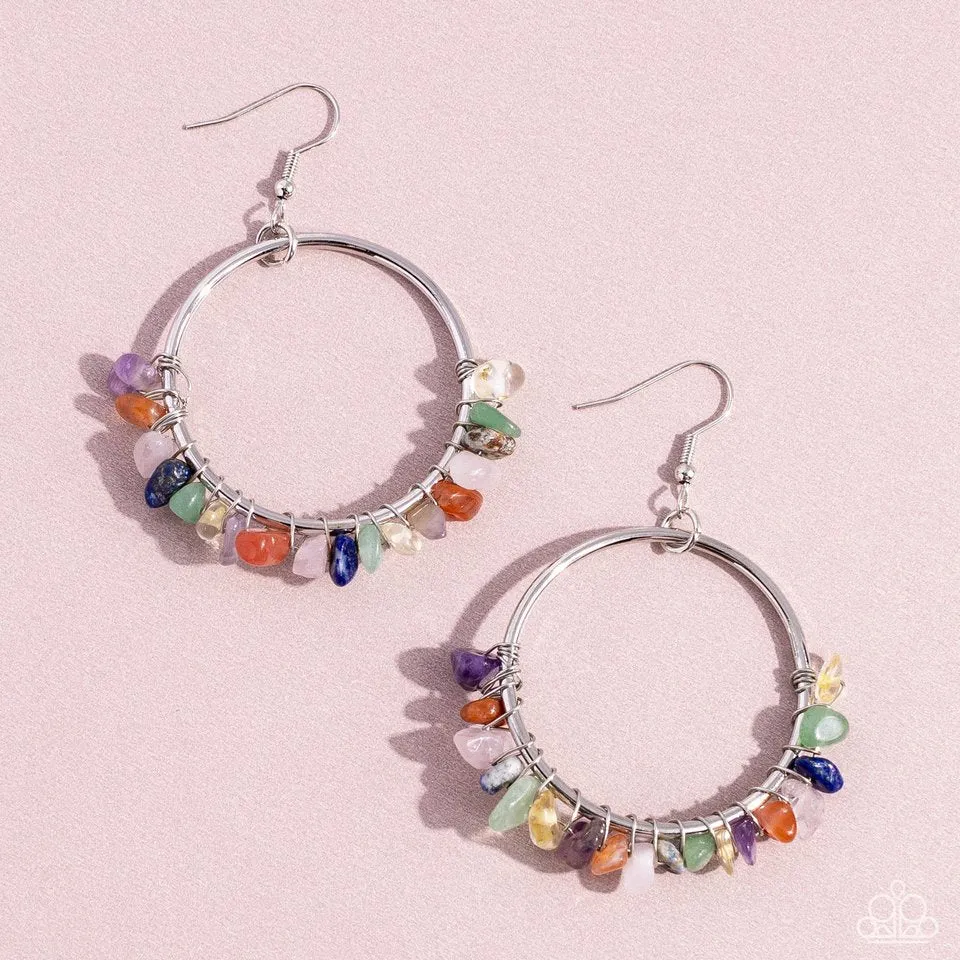 Paparazzi Earring ~ Handcrafted Habitat - Multi