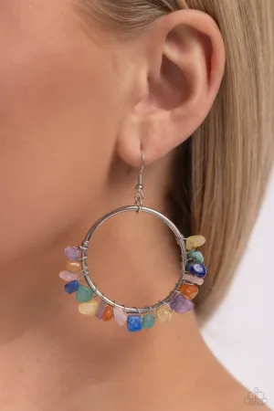 Paparazzi Earring ~ Handcrafted Habitat - Multi