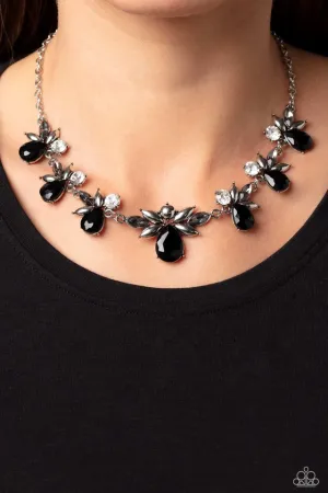 Paparazzi Necklace ~ Explosive Effulgence - Black