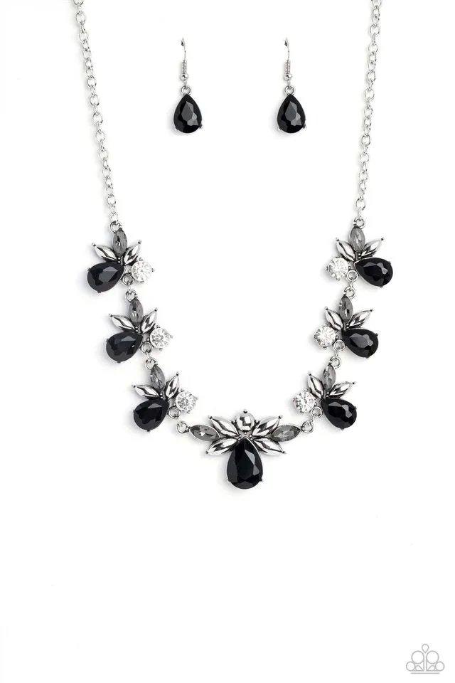 Paparazzi Necklace ~ Explosive Effulgence - Black