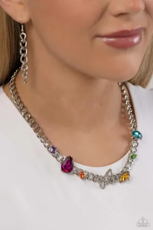 Paparazzi Necklace ~ Storybook Succession - Multi