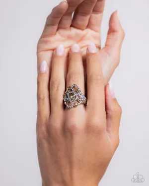 Paparazzi Ring ~ High-Class Honor - Brown