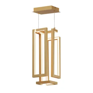Penrose 7 in. LED Pendant Light Gold Finish