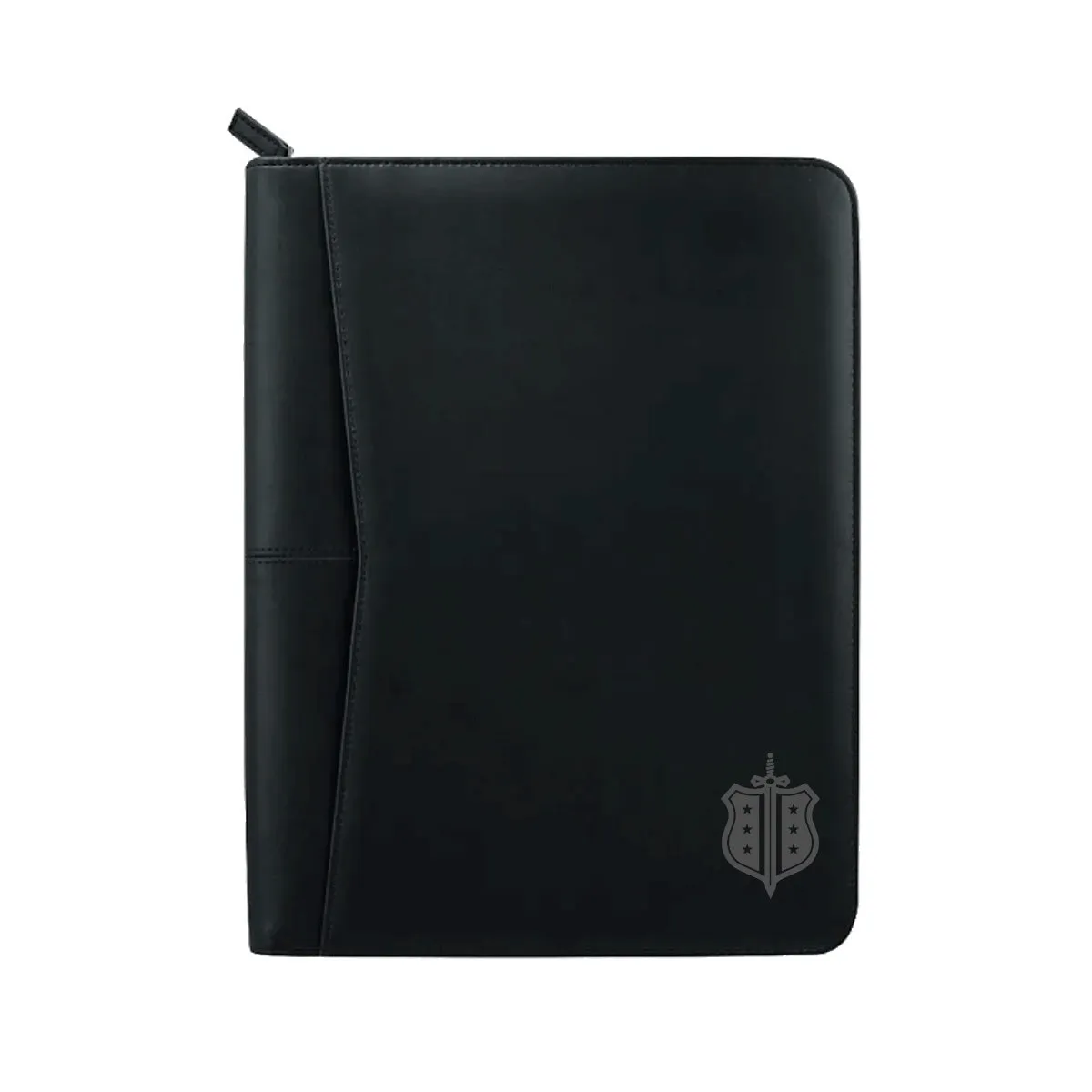 Phi Delt Zippered Crest Padfolio