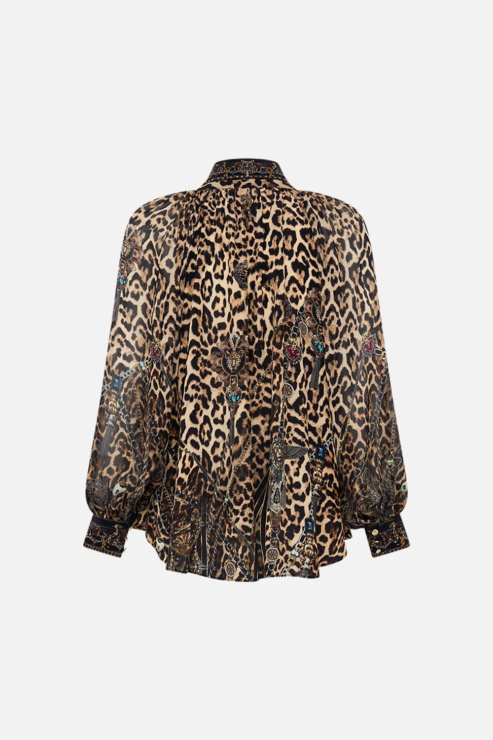 RAGLAN BUTTON UP SHIRT AMSTERGLAM
