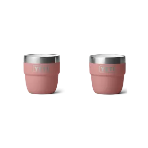 Rambler 4oz Sandstone Pink Stackable Cups