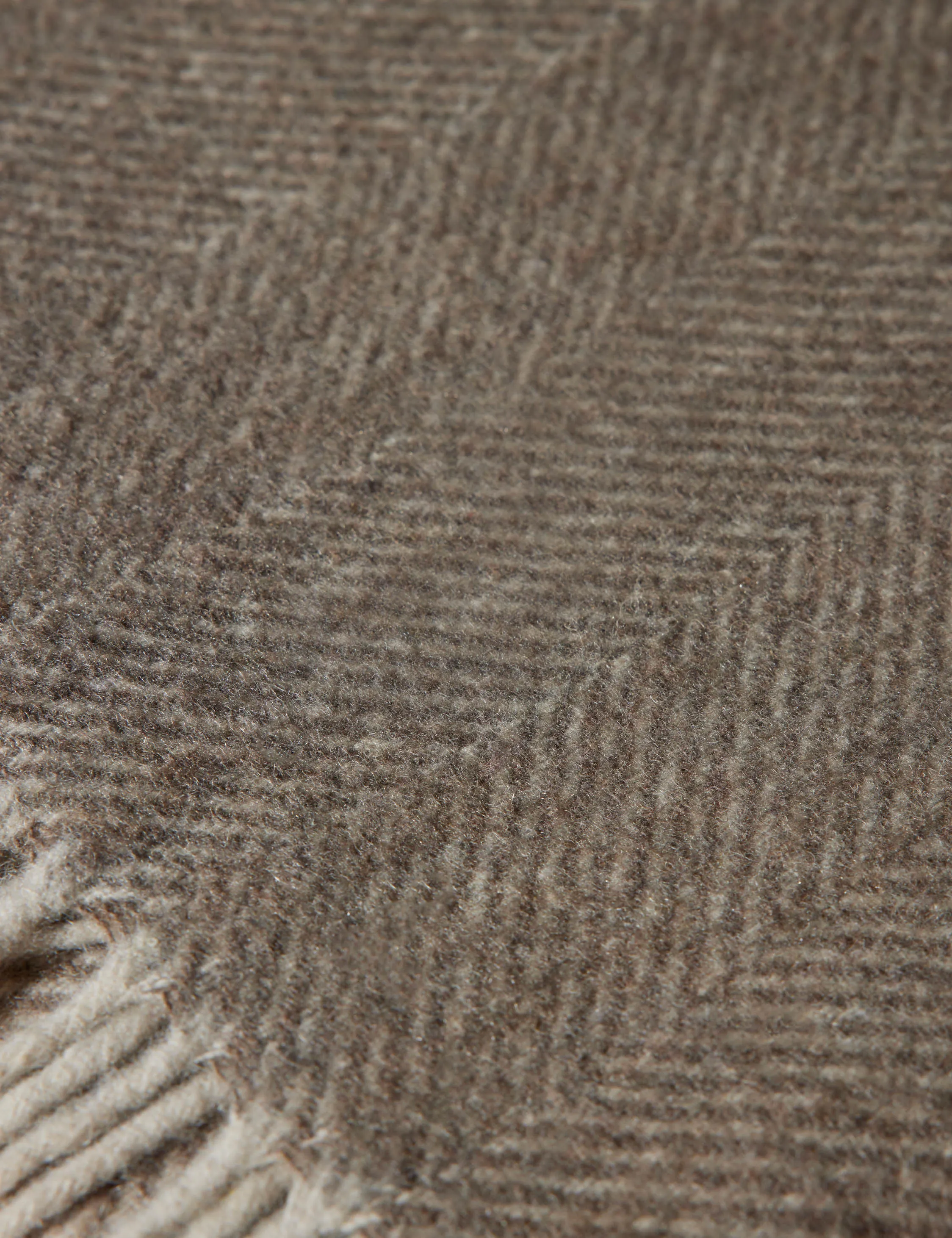 Recycled Wool Throw by Tartan Blanket Co