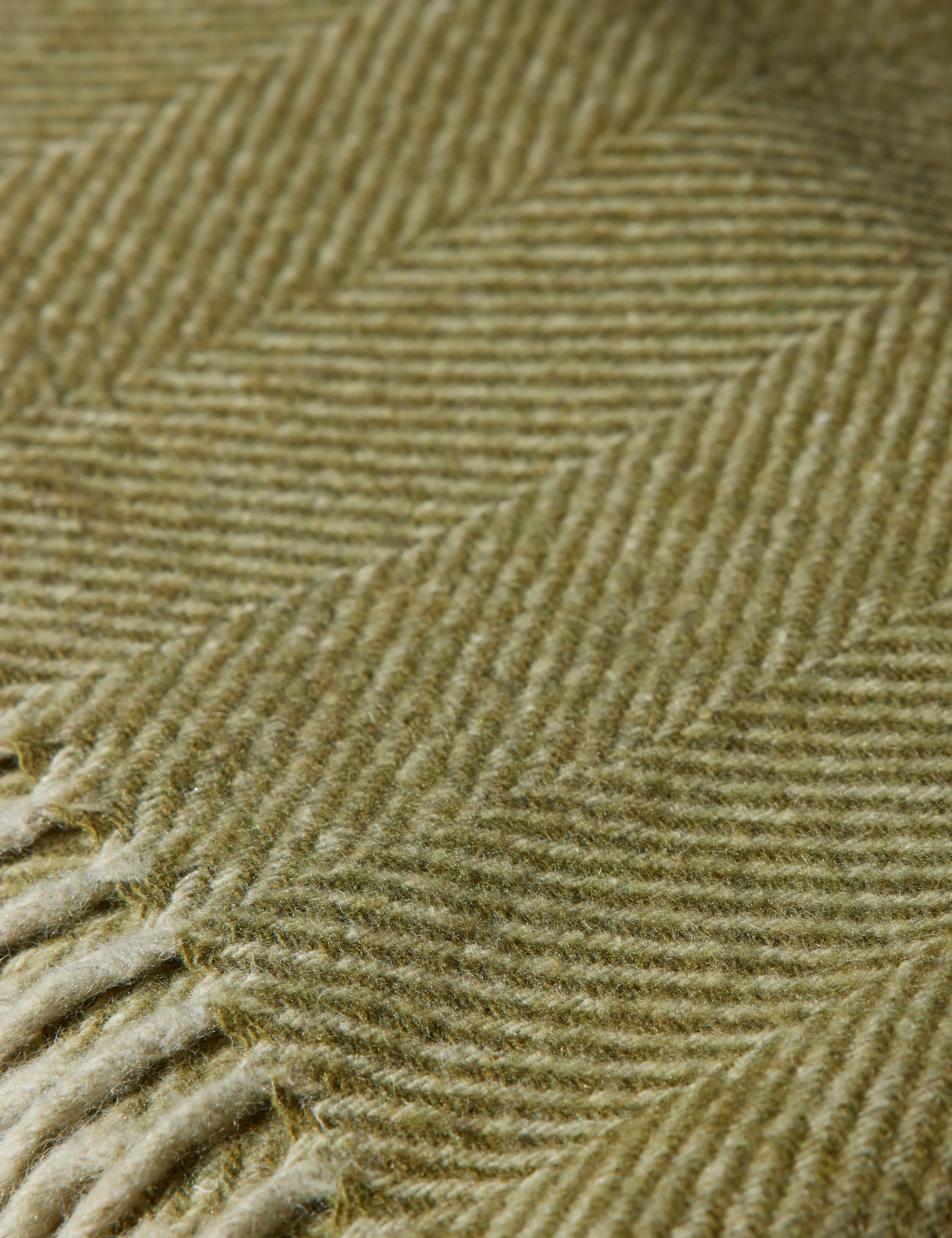 Recycled Wool Throw by Tartan Blanket Co