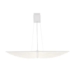 Seraph 39 in. LED Chandelier white Finish