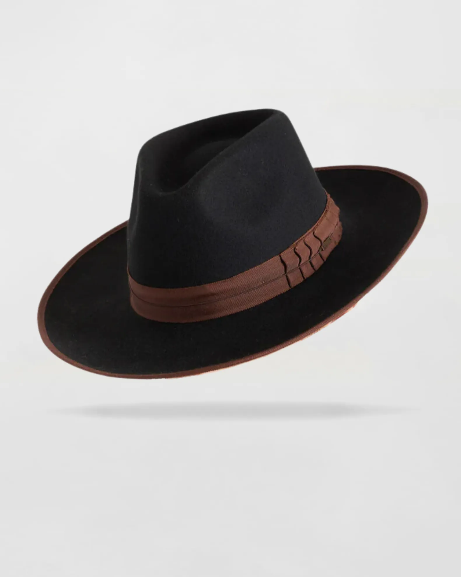 Serenity Style Felt Fedora Hat in Sahara