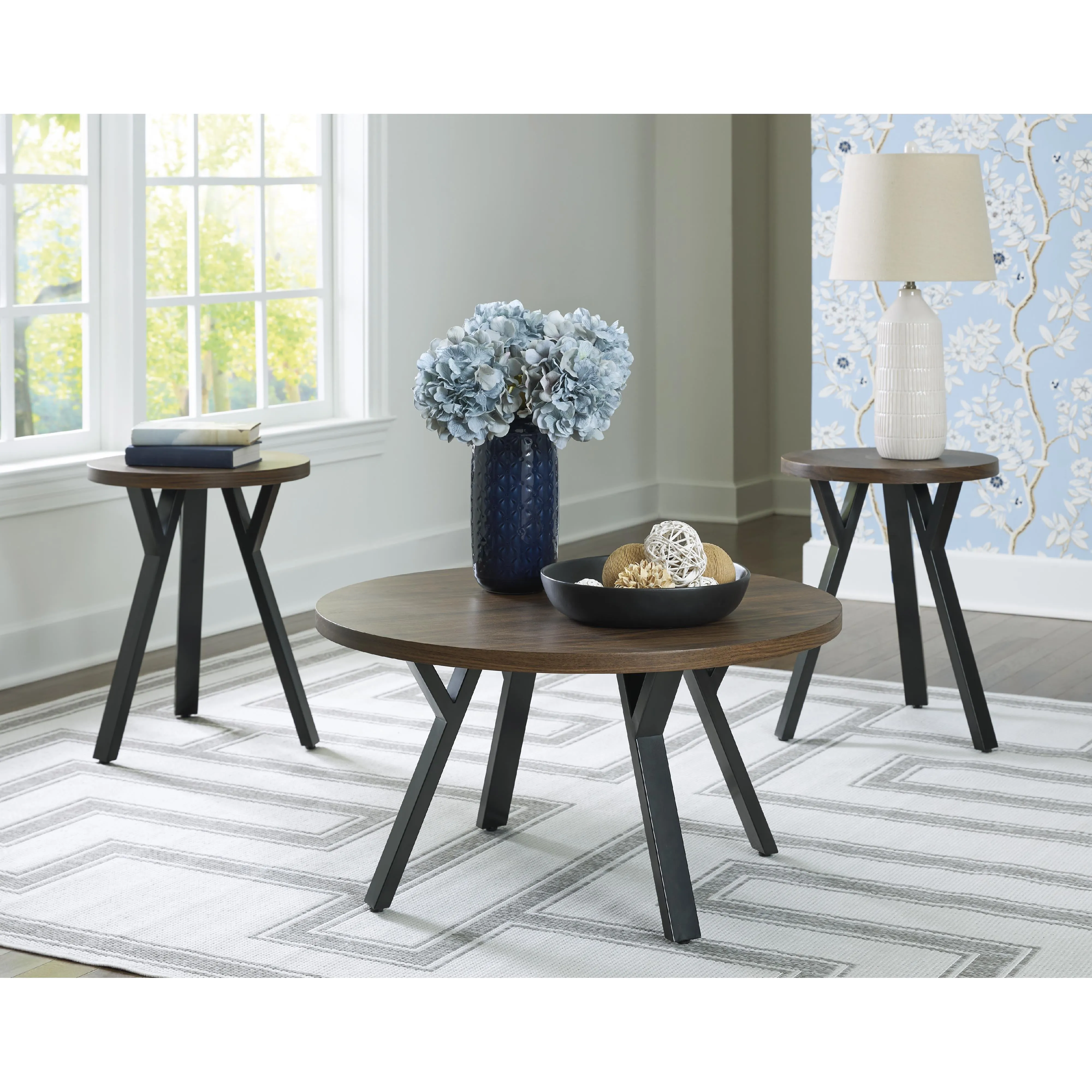Signature Design by Ashley Elbrynn Occasional Table Set T153-13