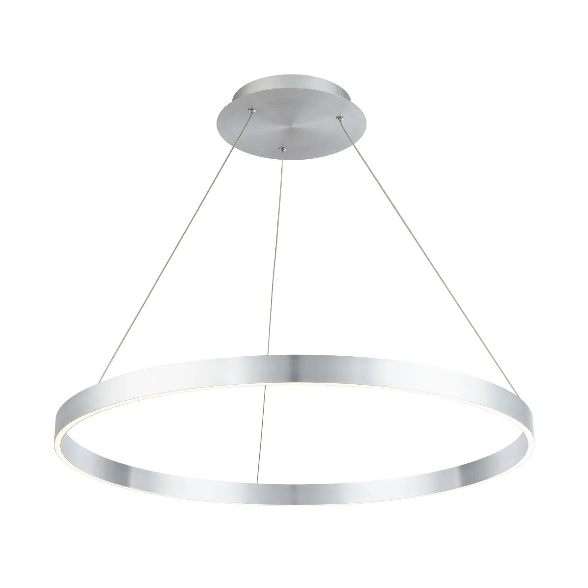 Sirius 31 in. LED Pendant Light Aluminum Finish