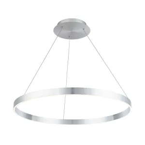 Sirius 31 in. LED Pendant Light Aluminum Finish