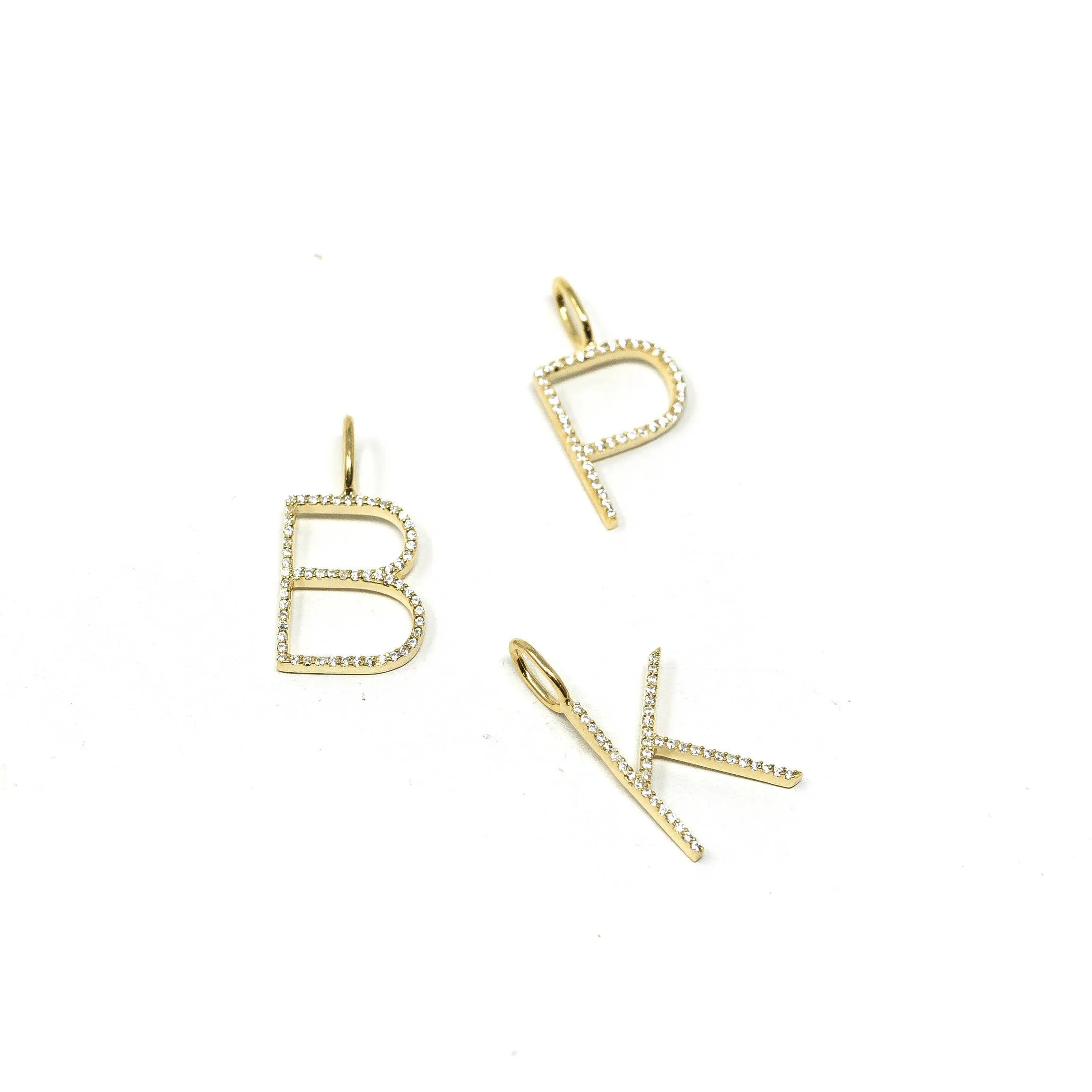 Sleek Initial Charms Pre-Order