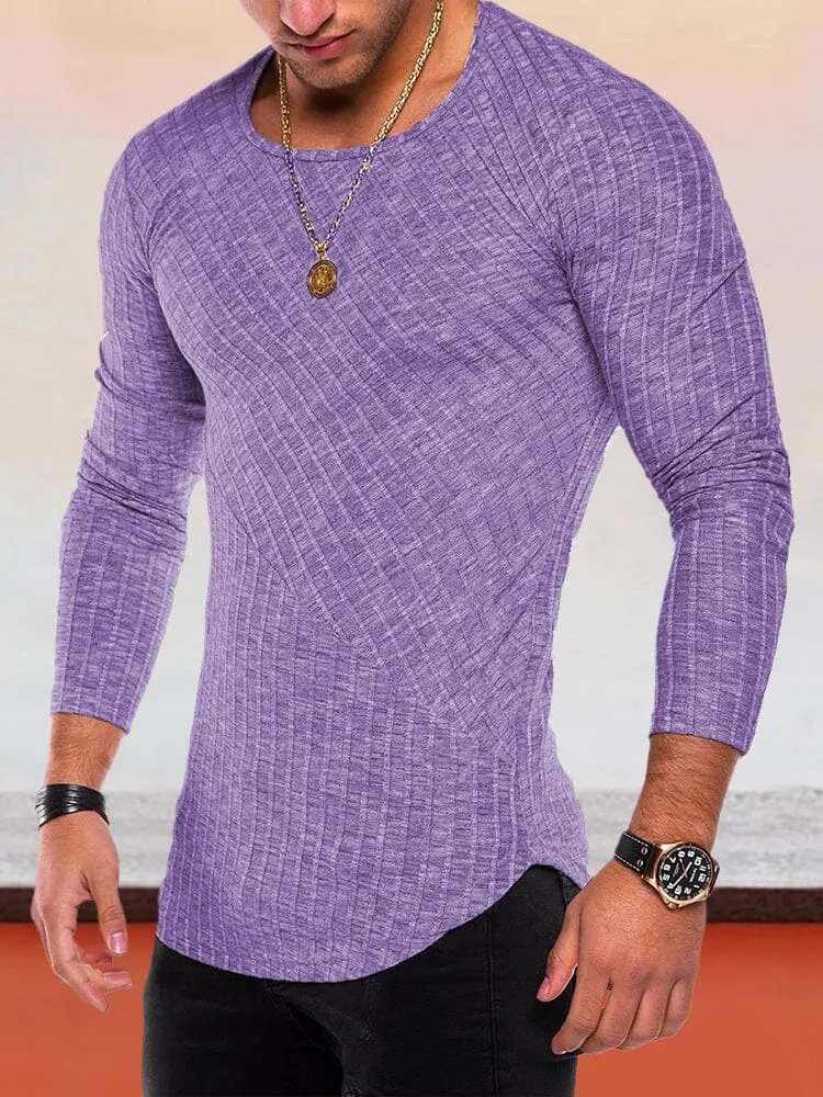 Slim Fit Texture Top