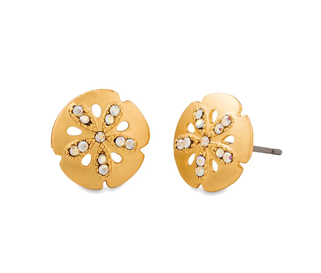 Spartina - Earrings - Set of 2 Sea Stud Earrings Set Sand Dollar/Starfish