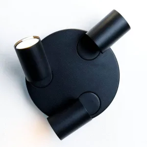 Sulu Triple Surface Spotlight - Sand Black
