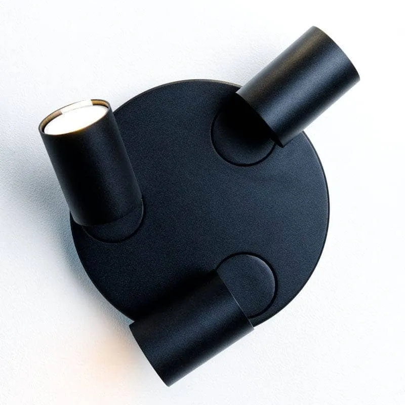 Sulu Triple Surface Spotlight - Sand Black