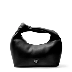 Tala Handbag in Black Smooth