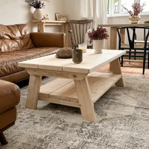 The Cotswold Coffee Table | Handmade Rustic Reclaimed Wood | Sizes 66cm - 120cm | Farmhouse Style