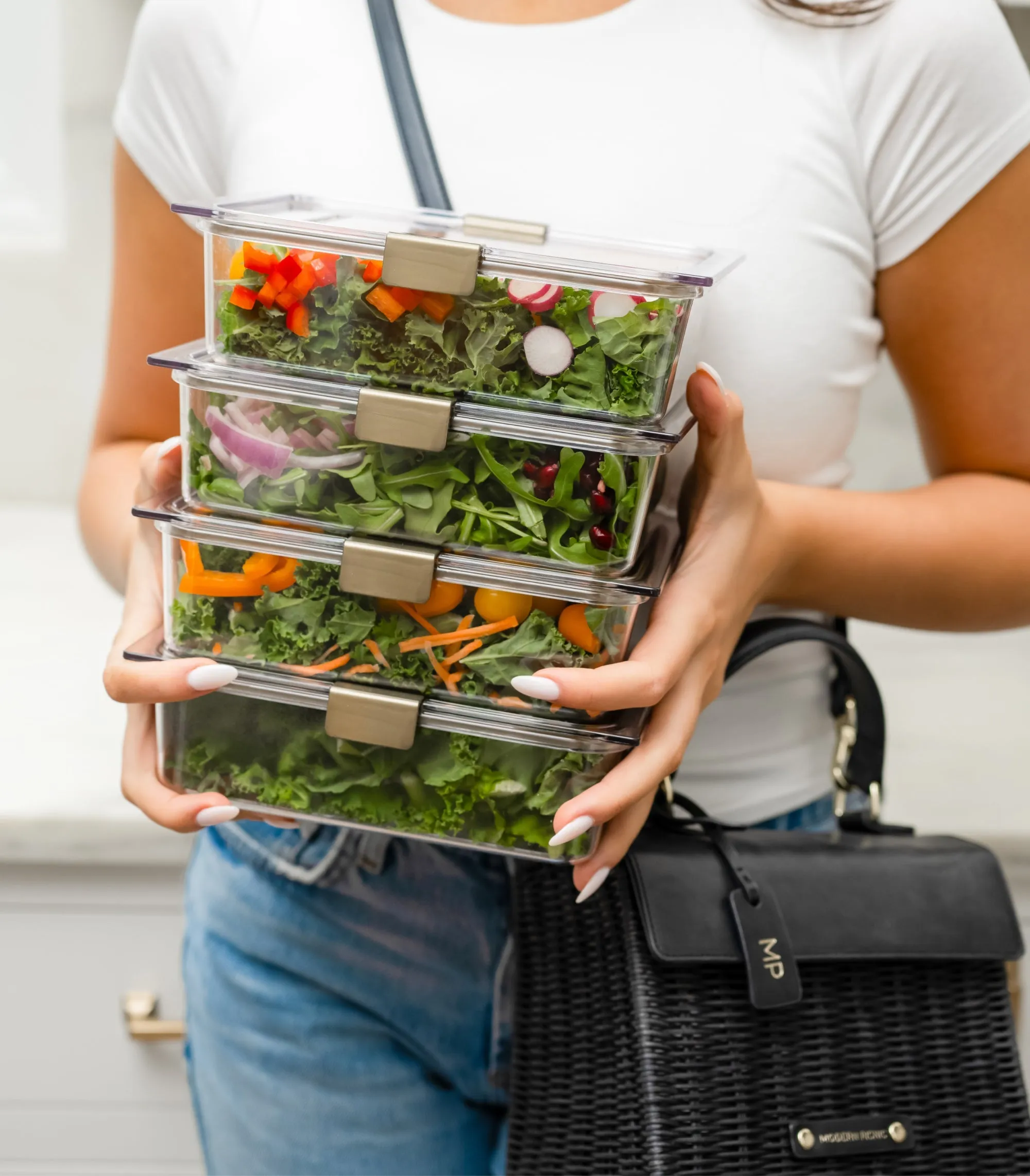 The Food Container - 10 Set (8.27 x 5.78 x 2.52 in)