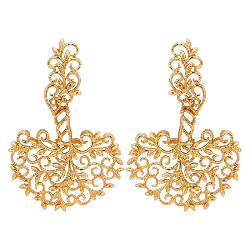 Tree of Life Gold Plated Earrings