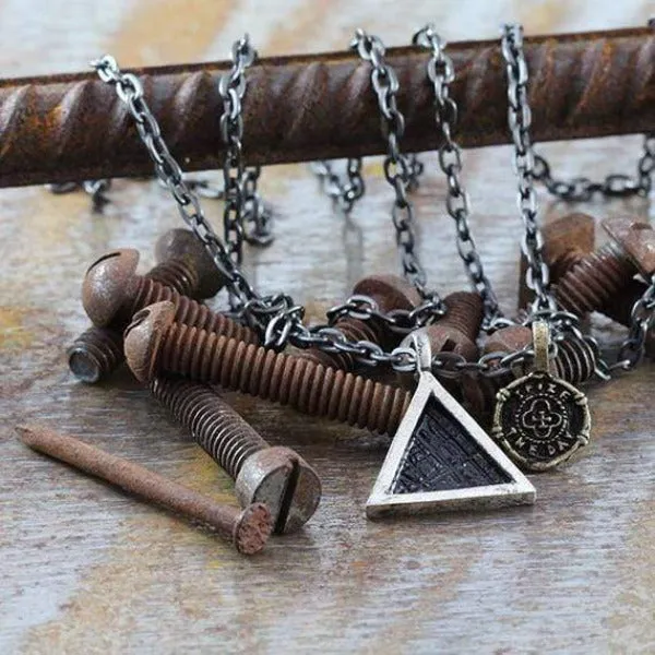 Try Hard Necklace | Silver