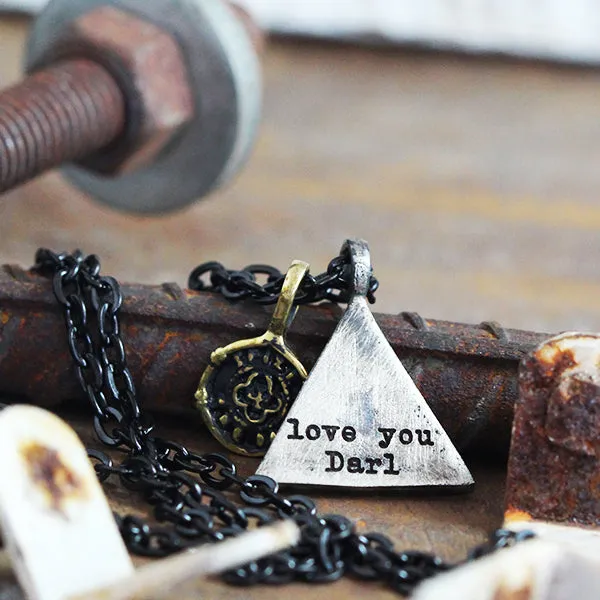 Try Hard Necklace | Silver