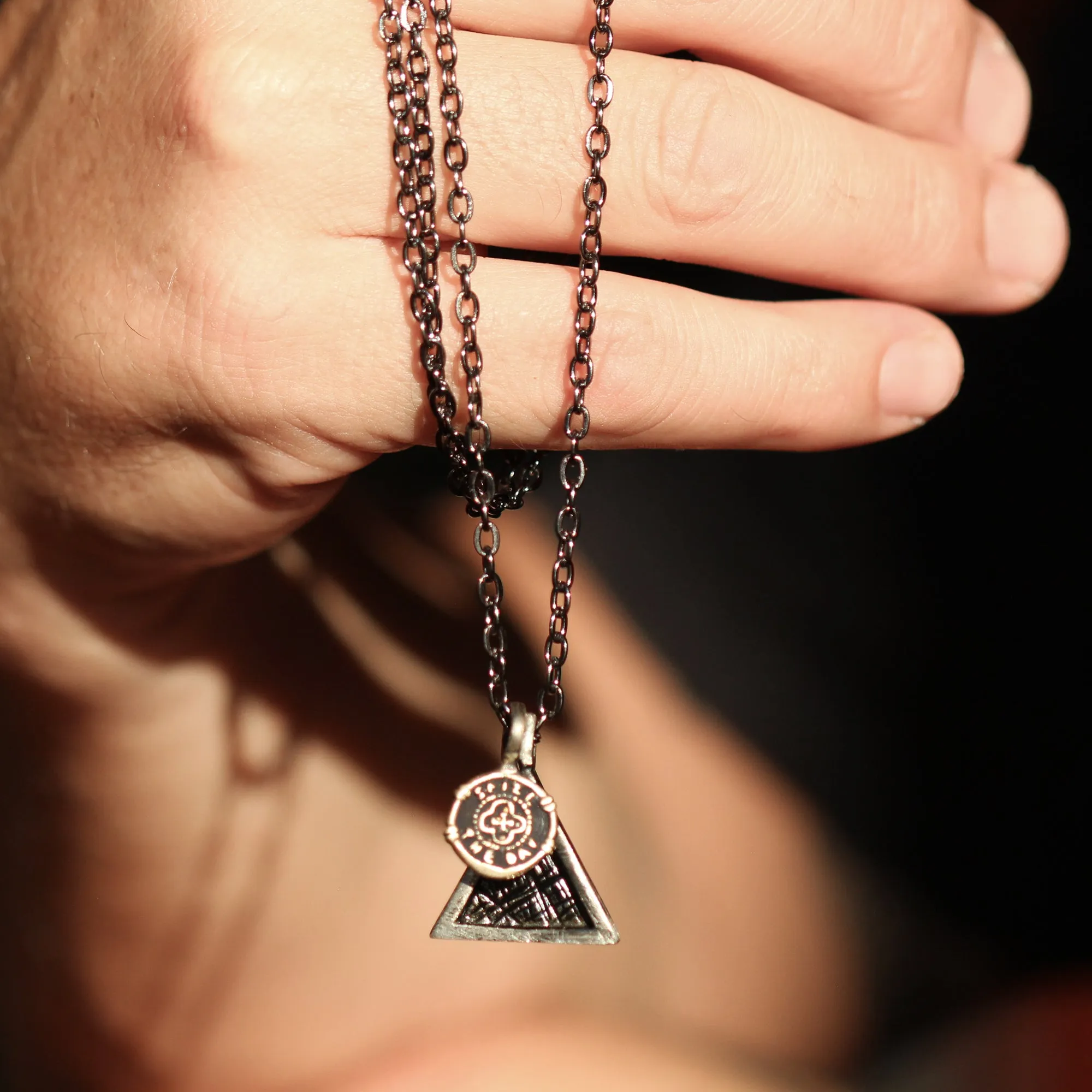 Try Hard Necklace | Silver