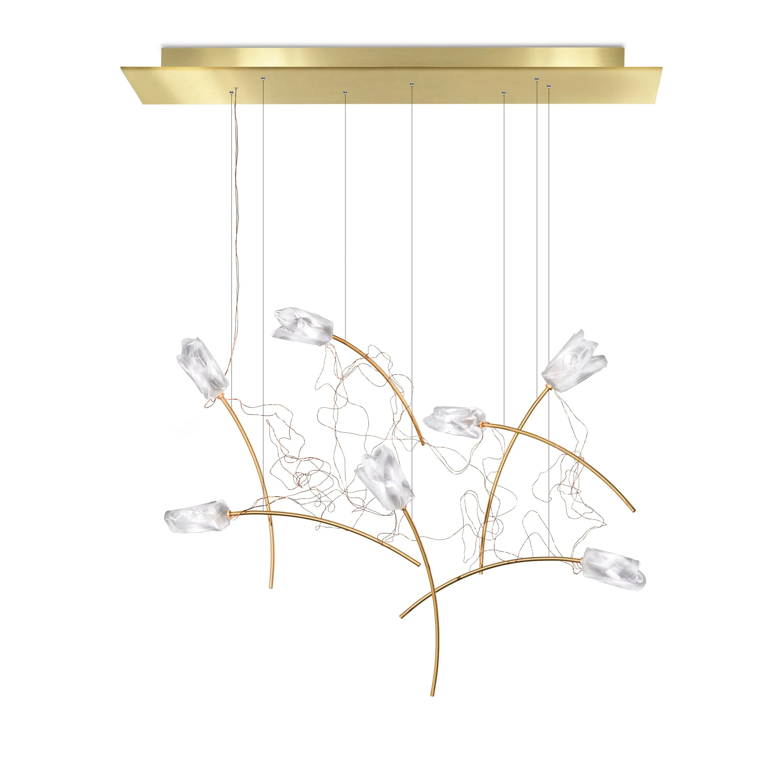 Tulip Linear LED Chandelier