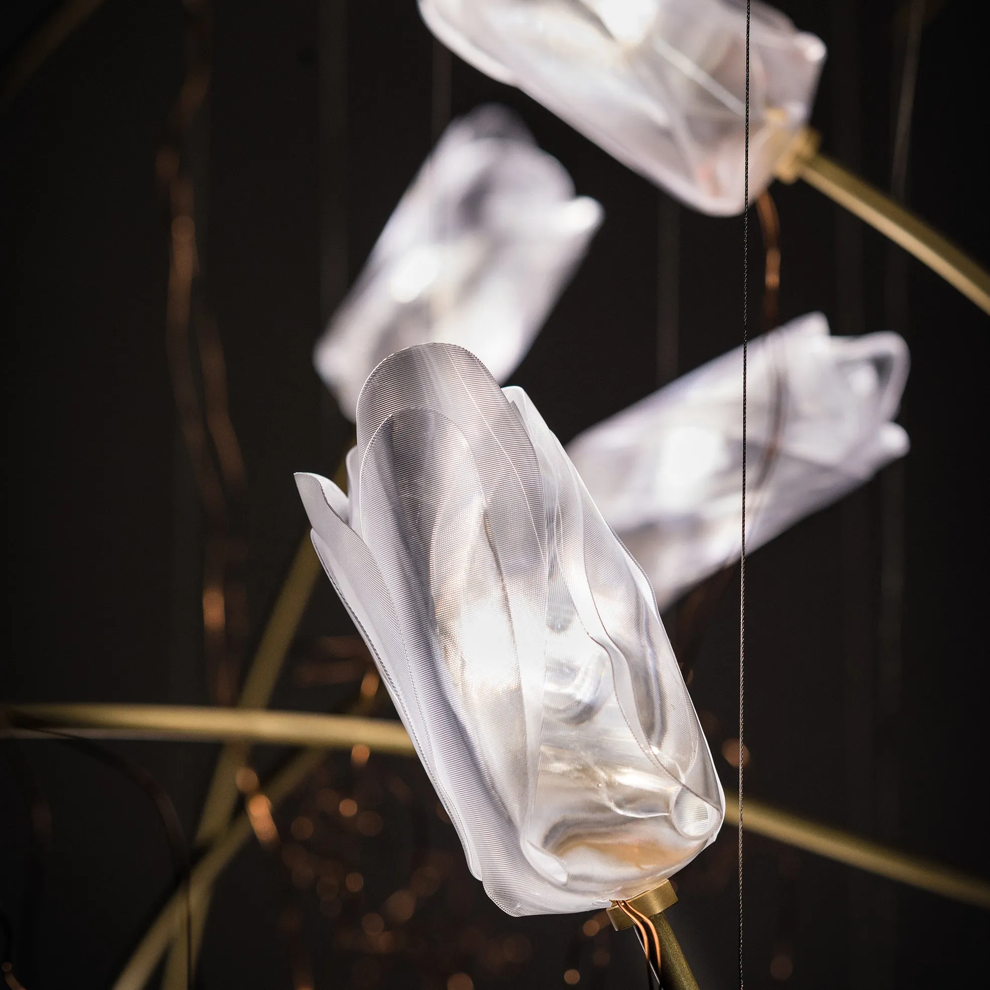 Tulip Linear LED Chandelier