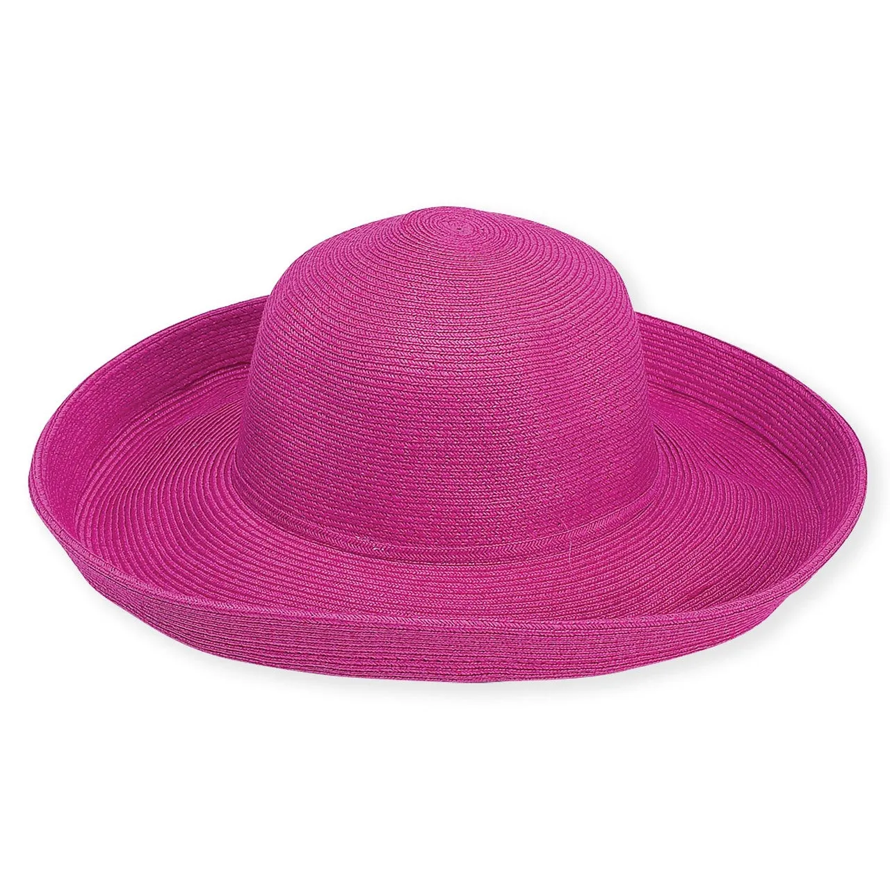 Up Brim Paper Braid SPF Sun Hat in Colors