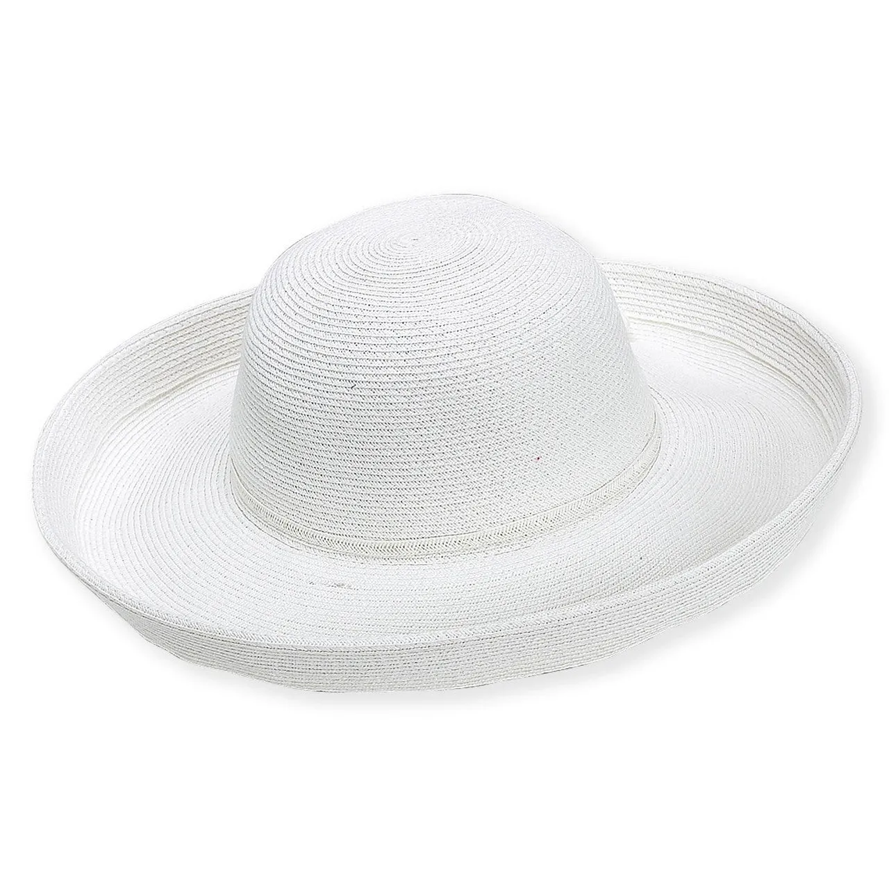 Up Brim Paper Braid SPF Sun Hat in Colors