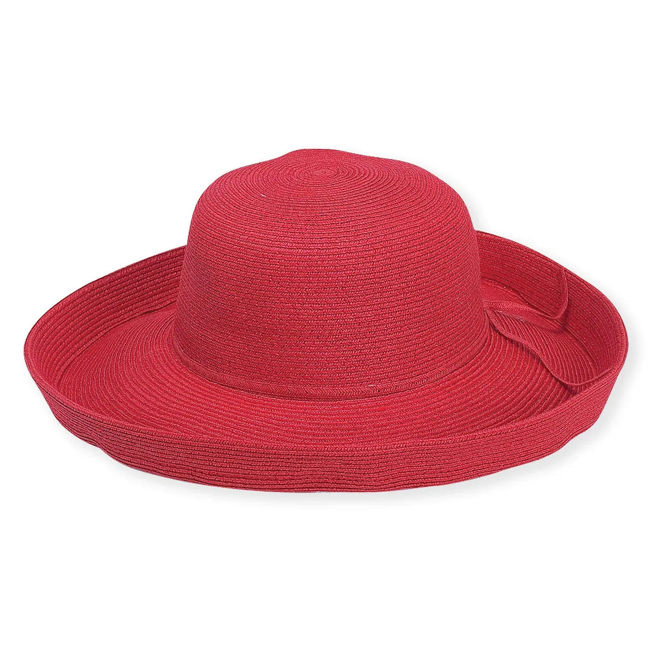 Up Brim Paper Braid SPF Sun Hat in Colors