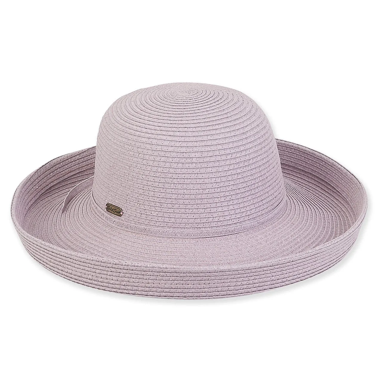 Up Brim Paper Braid SPF Sun Hat in Colors