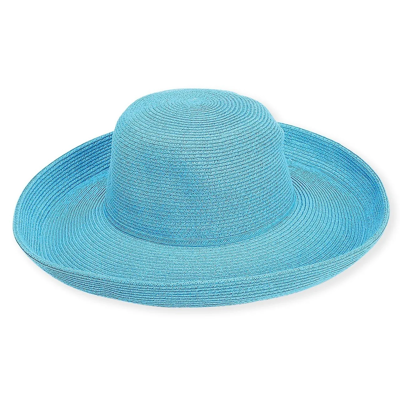 Up Brim Paper Braid SPF Sun Hat in Colors