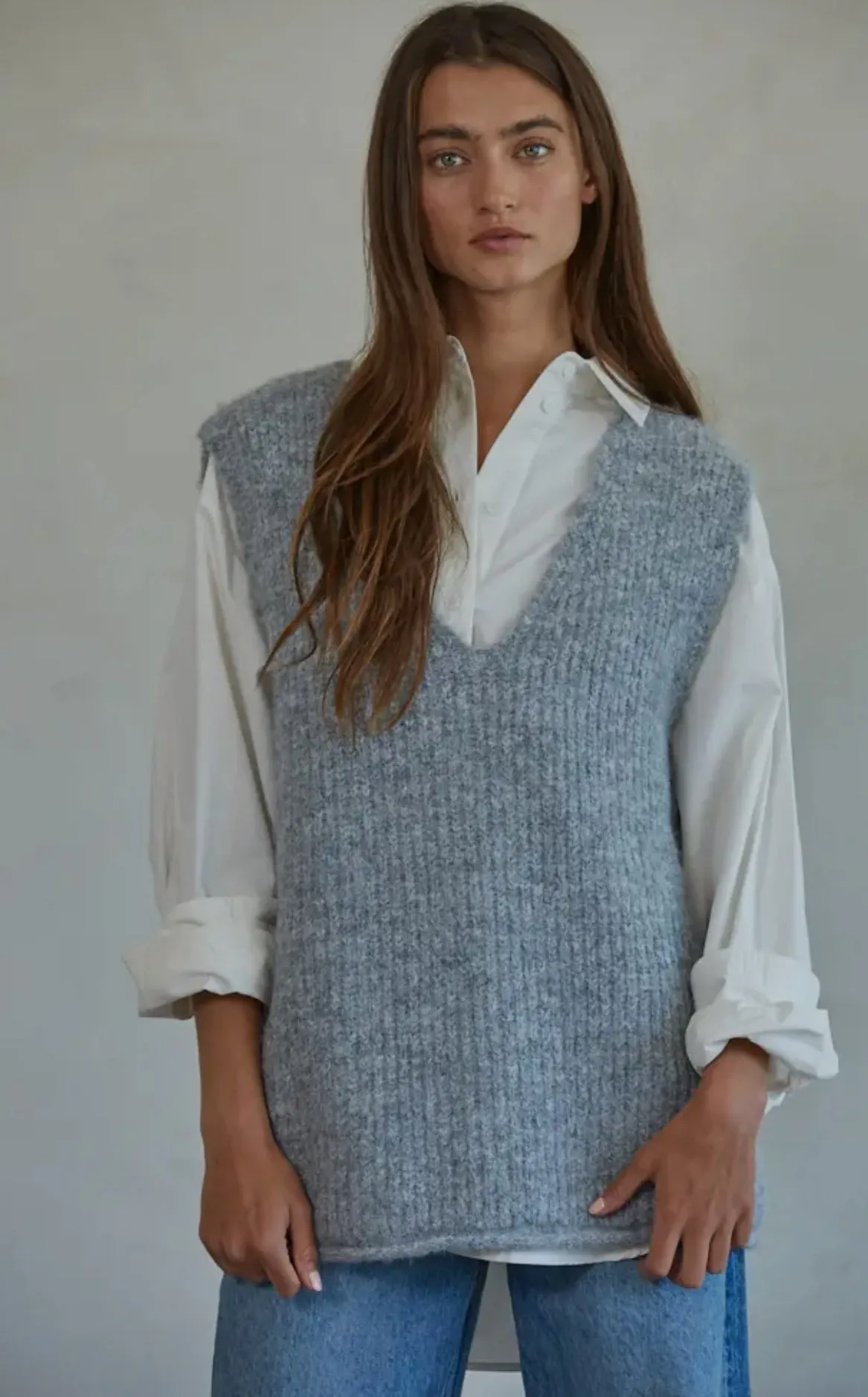 V-neck Sweater Vest